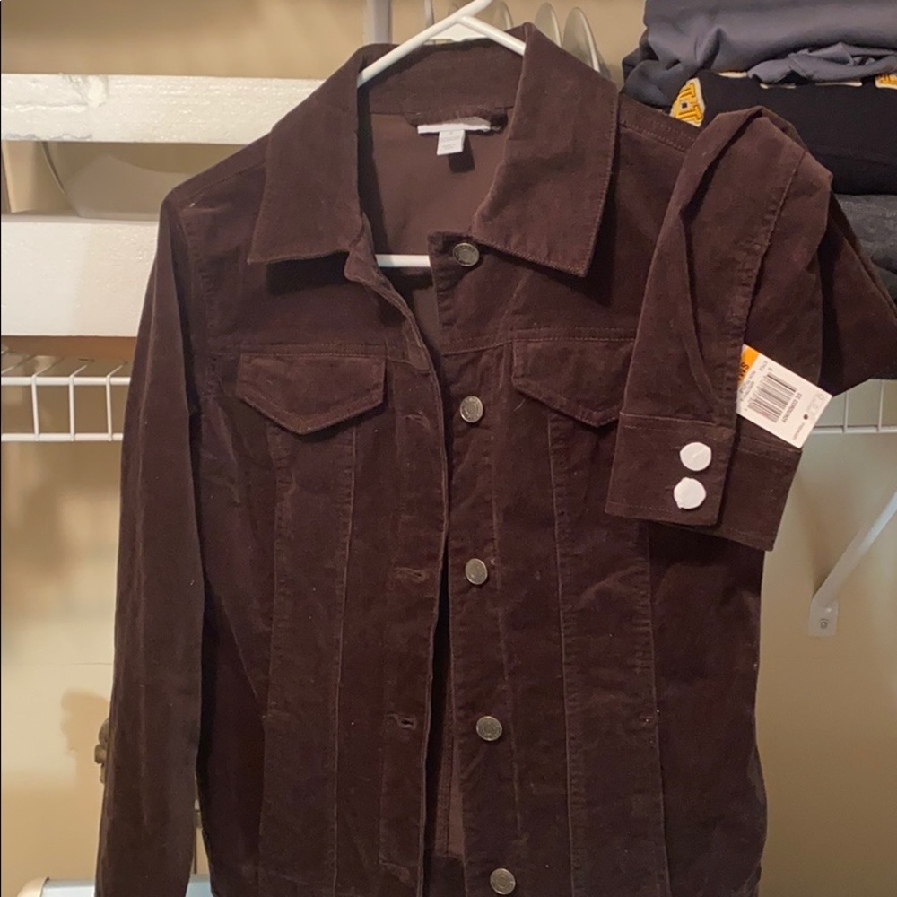 Brand new brown corduroy